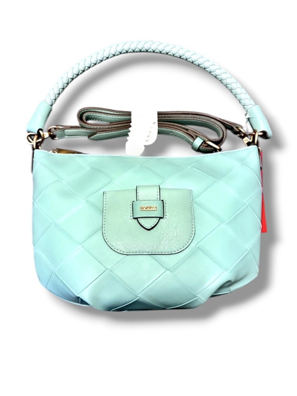 👜 NWT Rosetti Monica Shoulder Bag Deep Mint Quilted Convertible Crossbody